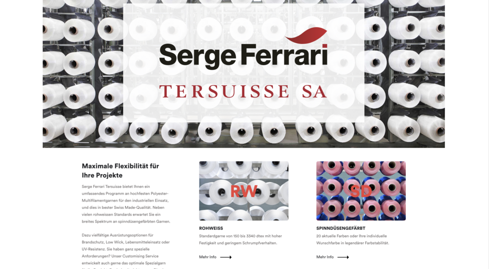 Website Tersuisse